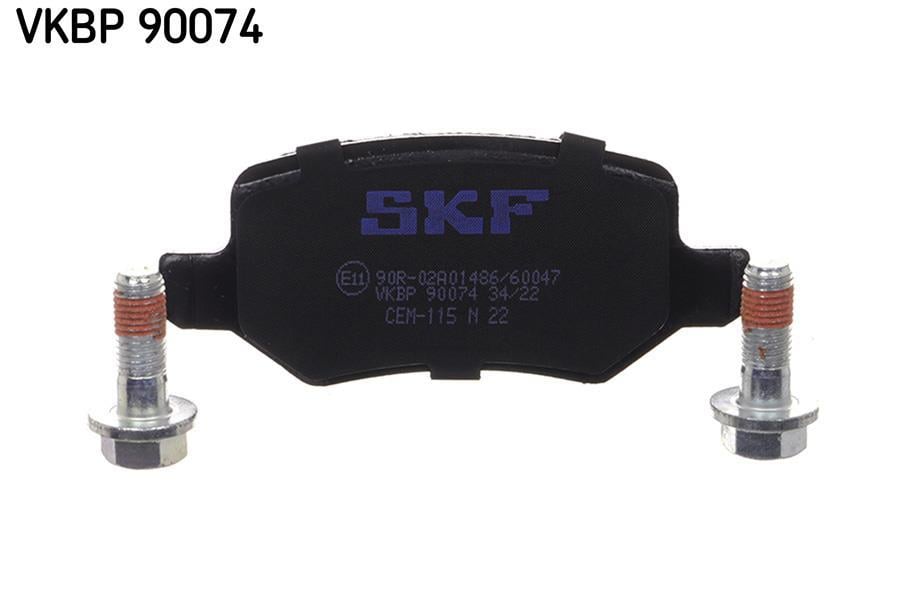 Jeu de 4 plaquettes de frein SKF ref. VKBP 90074